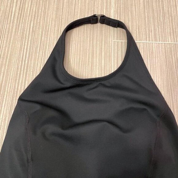 NEW Athleta Offshore Paddle One Piece Swimsuit Bathing Suit Black Size Medium - Picture 5 of 14